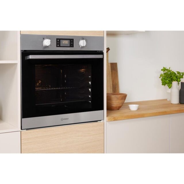 Indesit IFW 6340 IX UK Electric Single Built-In Oven - Stainless Steel