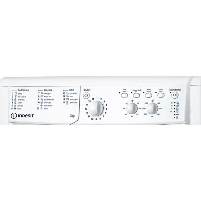 Indesit IWC 71252 W UK N Ecotime Washing Machine - White