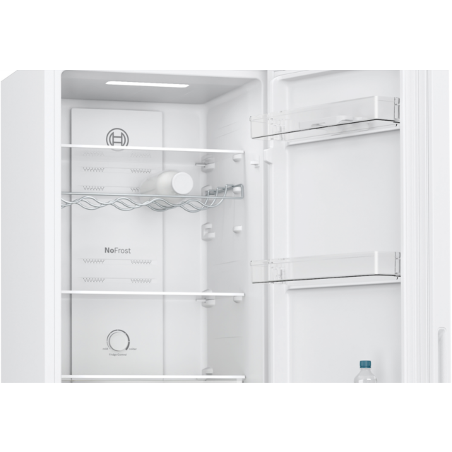 Bosch KGN27NWEAG, Free-standing fridge-freezer with freezer at bottom