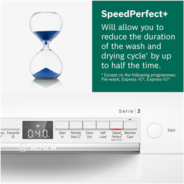 Bosch SMS2HVW66G, Free-standing dishwasher