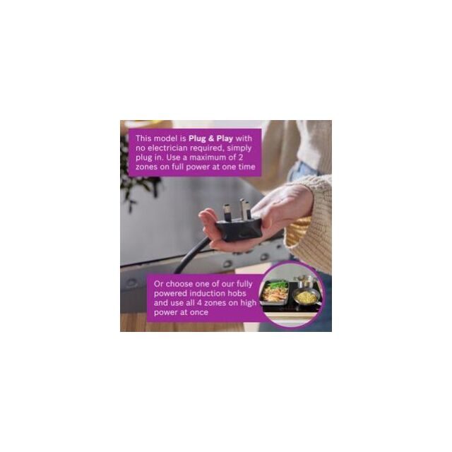 Bosch PUG61RAA5B, Induction hob