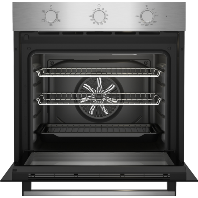 Beko BBIF22100X AeroPerfect Built-In Single Electric Oven - Stainless Steel