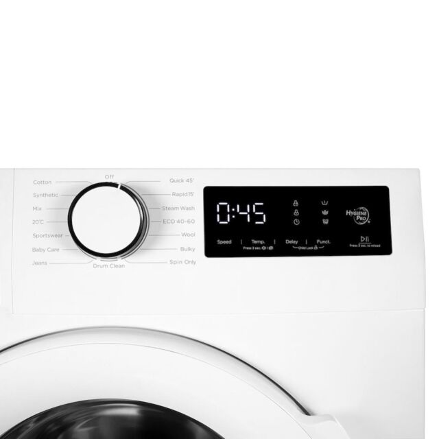 Montpellier MWM1214W 12kg 1400rpm Freestanding Washing Machine - White