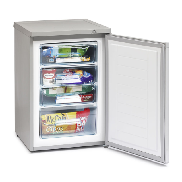 Iceking RHZ552ES Undercounter Freezer in Silver