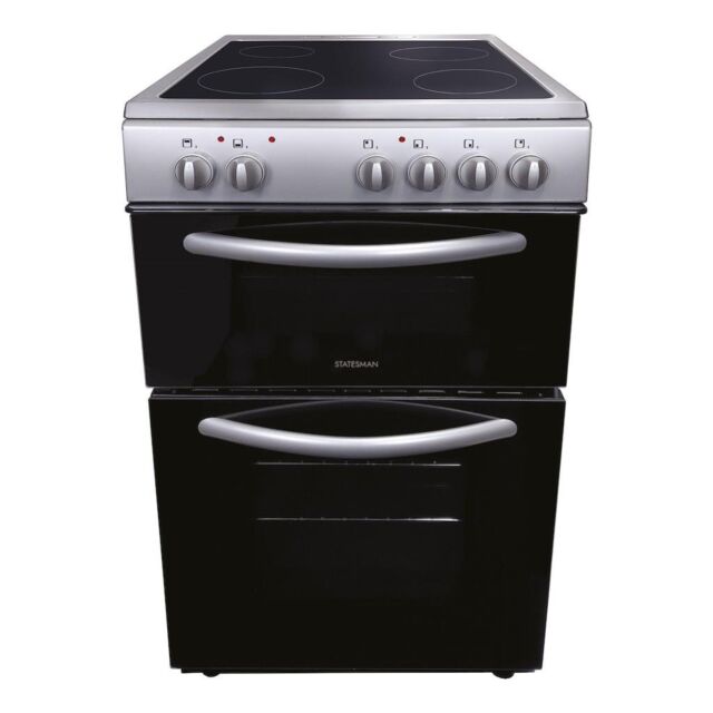 Statesman EDC50S 50cm Double Oven Electric Ceramic Cooker