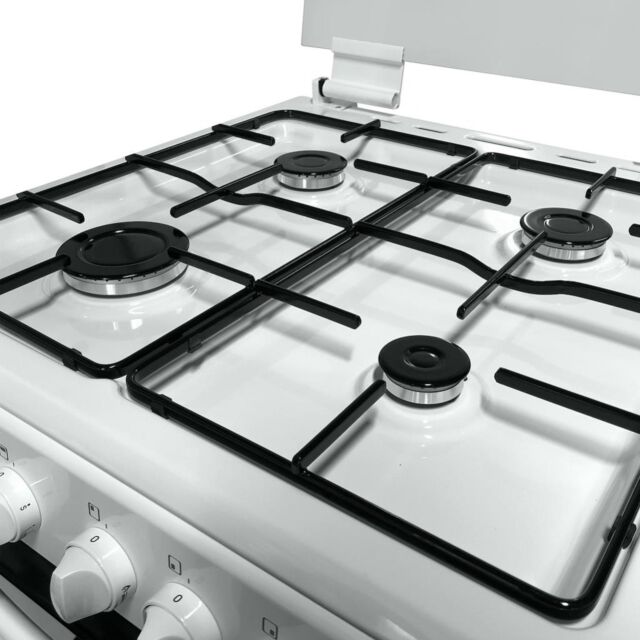 Statesman GDL60W 60cm Double Oven Gas Lidded Cooker