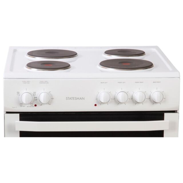 Statesman NAPIER60EW 60cm Single Cavity Electric Cooker