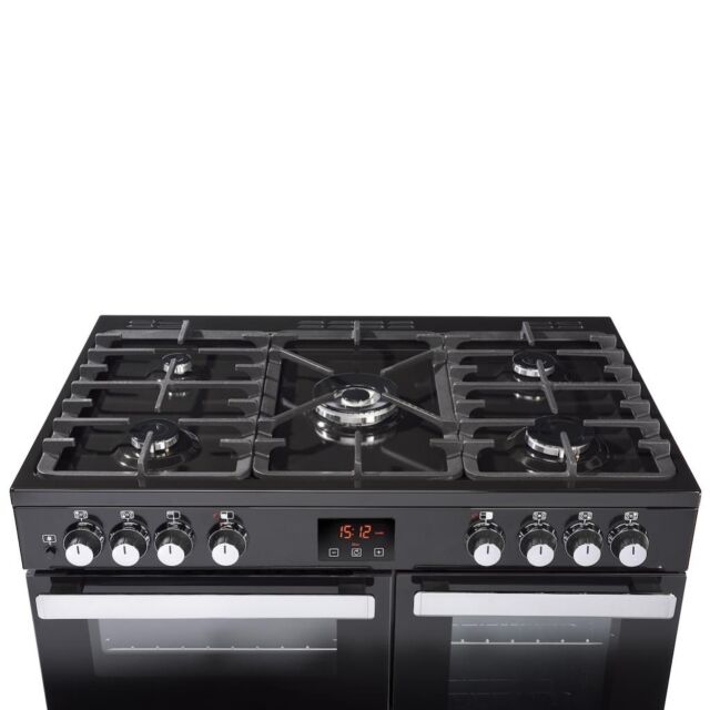 Belling Cookcentre 90DFT B 90cm Dual Fuel Range Cooker