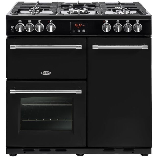 Belling Farmhouse 90DFT b 90cm Dual Fuel Range Cooker