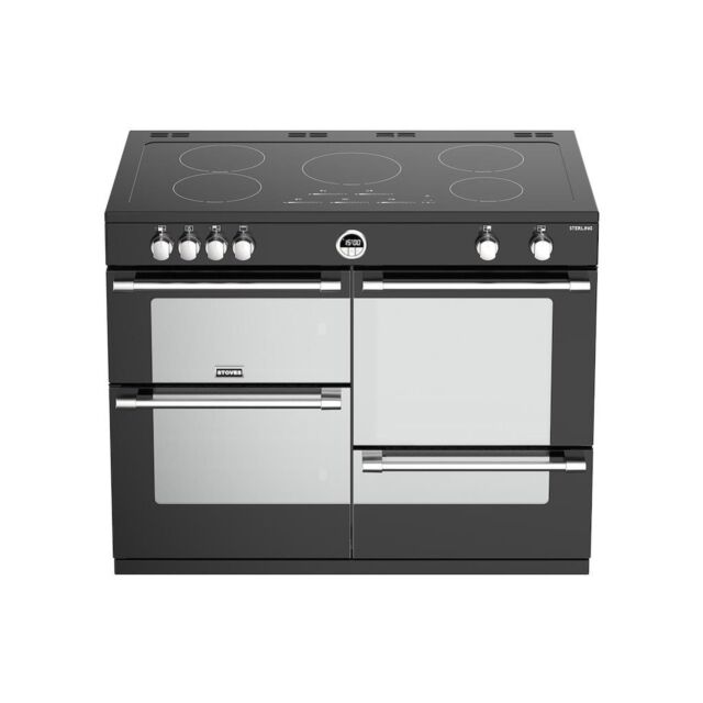 Stoves ST STER S1100Ei BK 110cm Induction Range Cooker