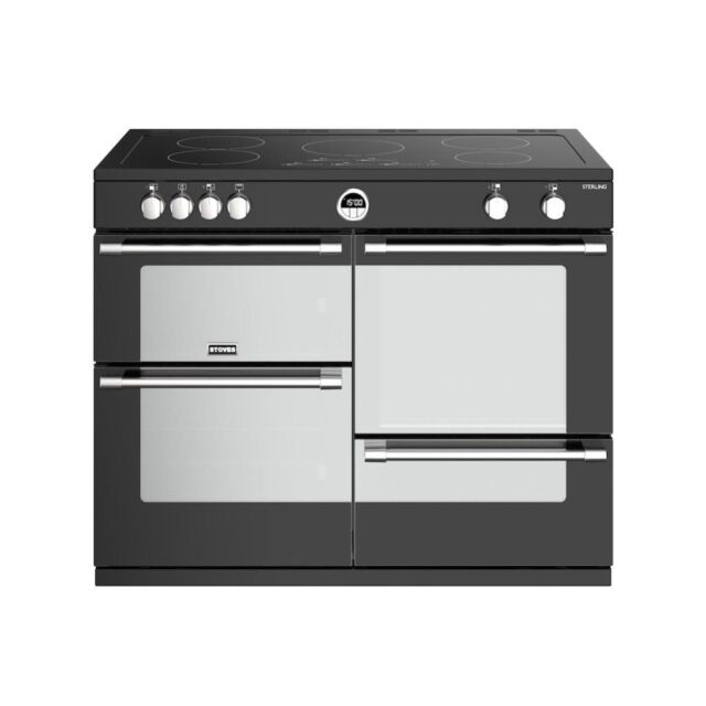 Stoves ST STER S1100Ei BK 110cm Induction Range Cooker