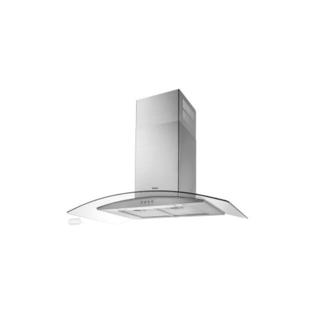 Amica OKP9321G 90cm Curved Glass Extractor
