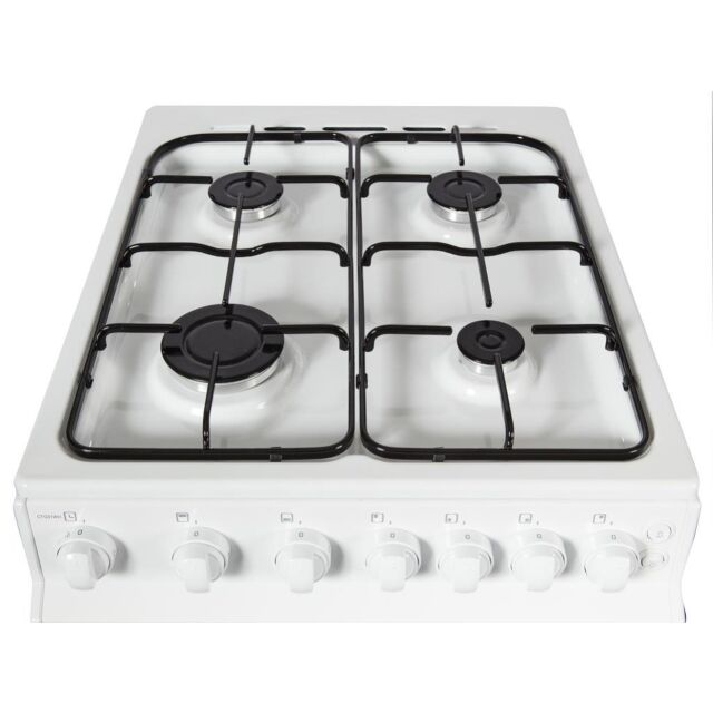 NordMende CTG52LPGWH 50cm Twin Cavity LPG Gas Cooker