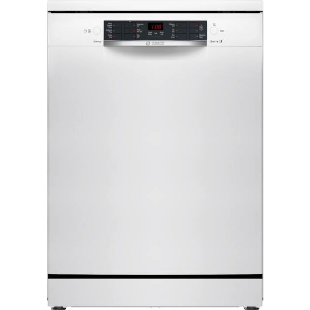Bosch 60cm Freestanding Dishwasher - White - SMS26AW08G