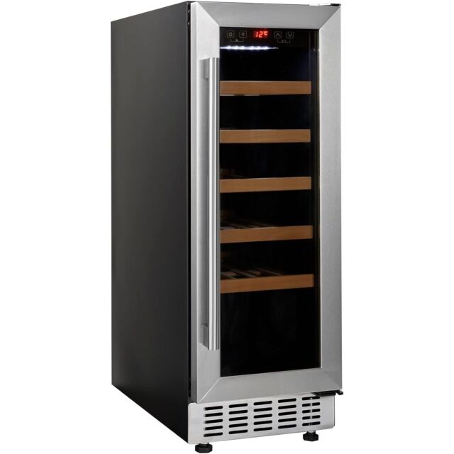 Cookology 30cm Wine Cooler - Stainless Steel - CWC300SS