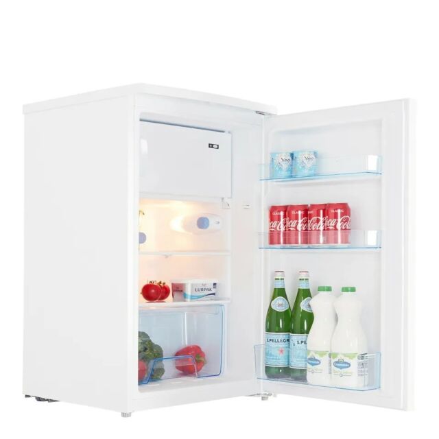 Cookology 50cm Undercounter Fridge + Ice Box - White - UCIB98WH
