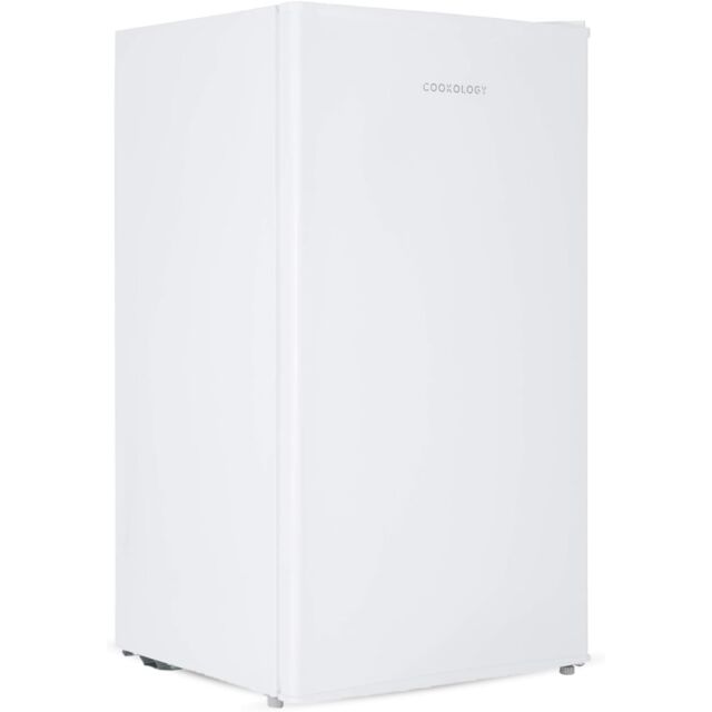 Cookology 48cm Undercounter Fridge + Chill Box - White - UCIF93WH