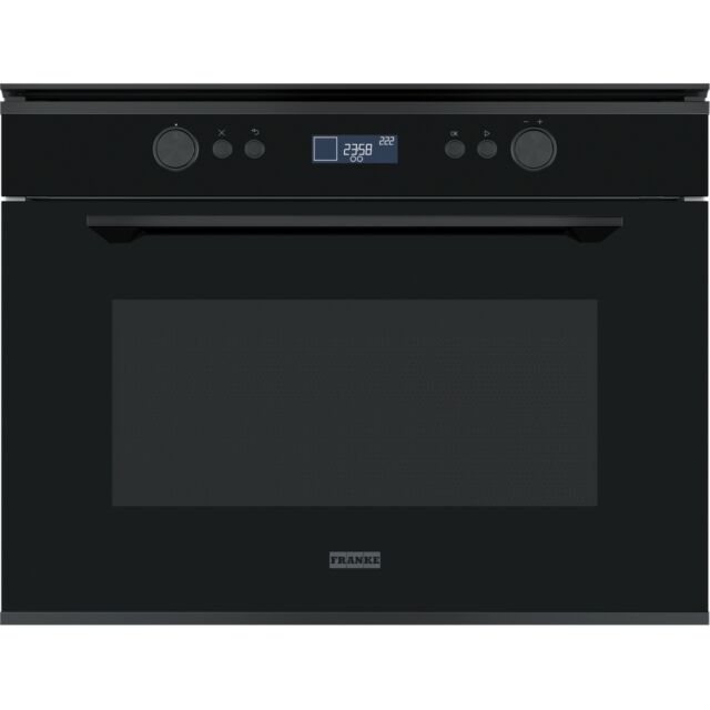 Franke Mythos FMY45MWBK Premium 45cm Built In Microwave Combi Oven - Black