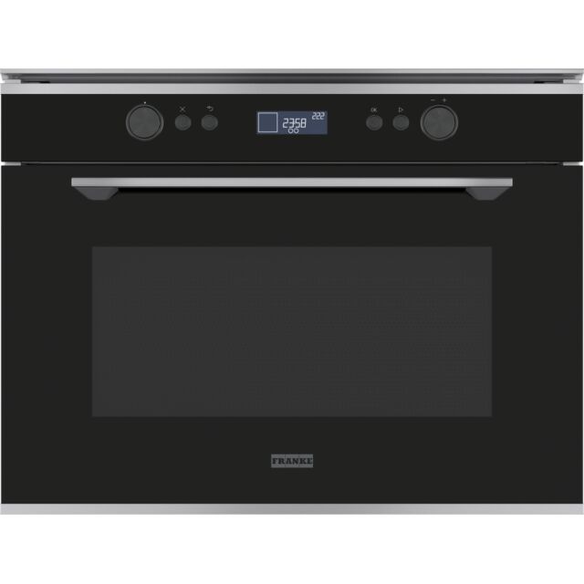 Franke FMY45MWXS Premium 45cm Built In Microwave Combi Oven - Stainless Steel