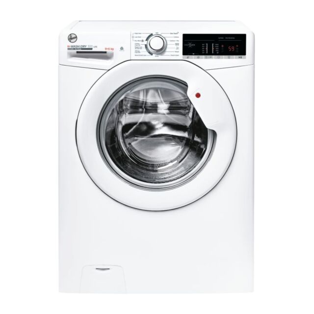 Hoover 9kg Washer Dryer - White - H3D496TE/1-80