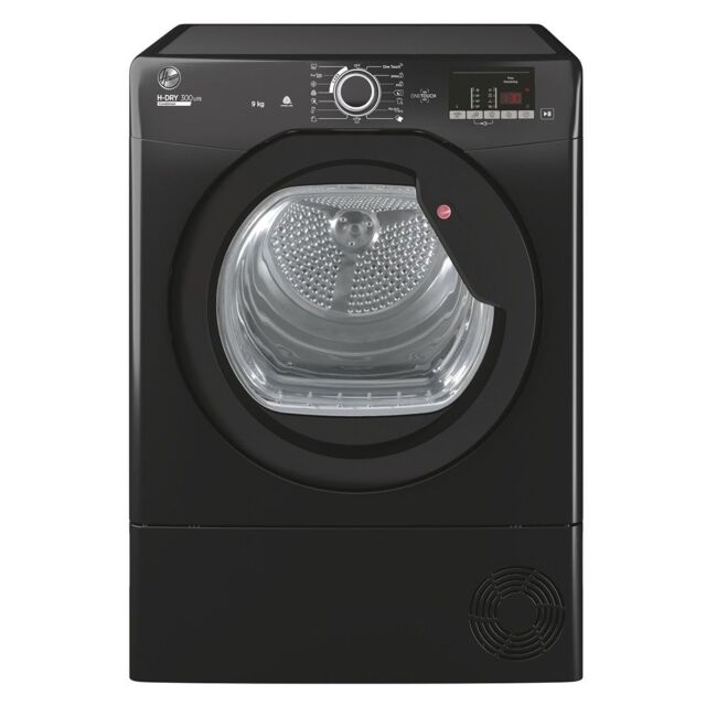 Hoover 9kg Condenser Tumble Dryer - Black - HLEC9DGB-80