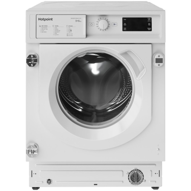 Hotpoint 9kg Integrated Washer Dryer - BIWDHG961485UK