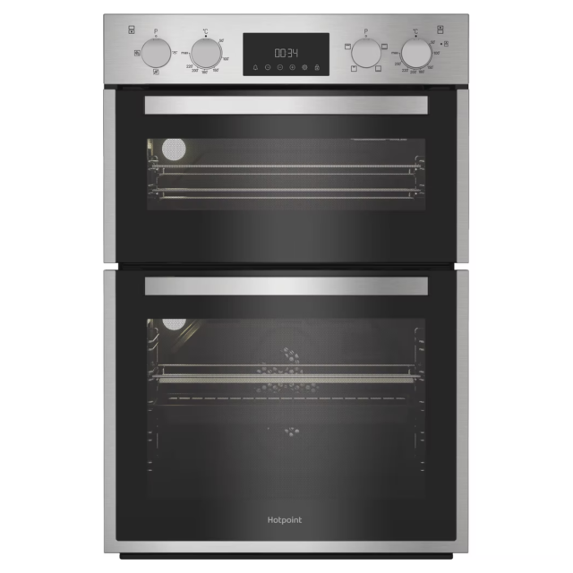 Hotpoint Double Up Oven - Stainless Steel - DIH10DIX