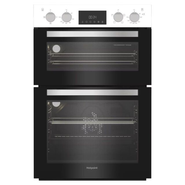 Hotpoint Double Up Oven - White - DIH10DW
