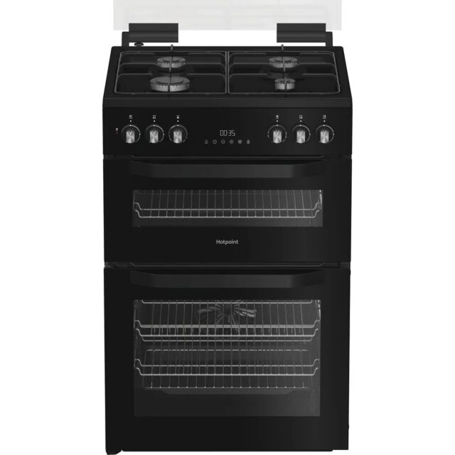 Hotpoint HDD6GDC2B1 60cm (2D-DO) Dual Fuel Cooker