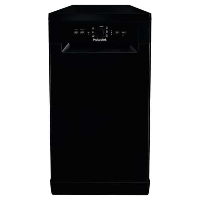 Hotpoint 45cm Freestanding Dishwasher - Black - HF9E1B19BUK