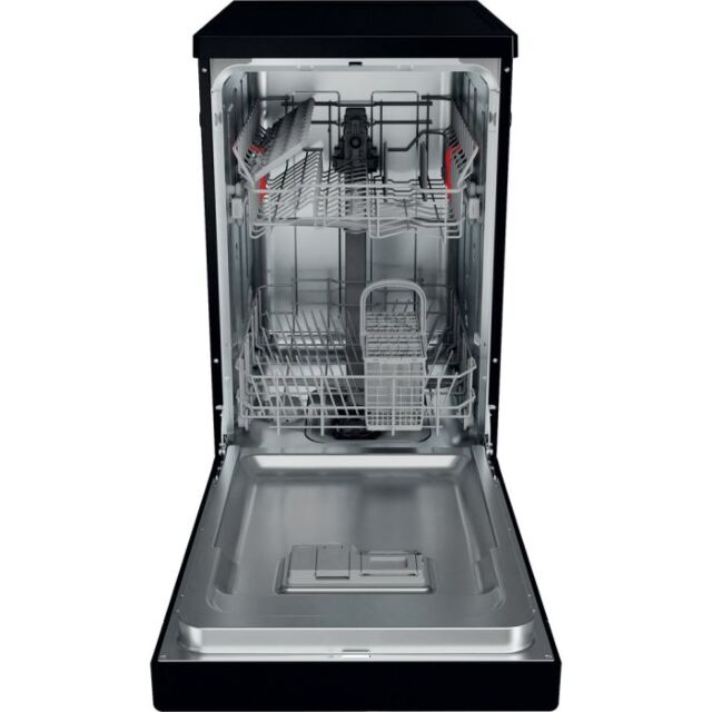 Hotpoint 45cm Freestanding Dishwasher - Black - HF9E1B19BUK