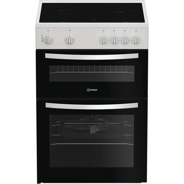 Indesit IDE6VMW 60cm (2D-DO) Electric Cooker