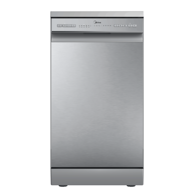 Midea 45cm Freestanding Dishwasher - Silver - MDWEF1034C(S)