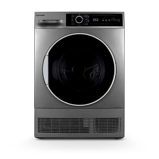 Montpellier 8kg Condenser Tumble Dryer - Silver - MTDC8SDS