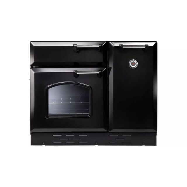 Rangemaster 90cm Classic Replacement Door Skins x 3 - Black