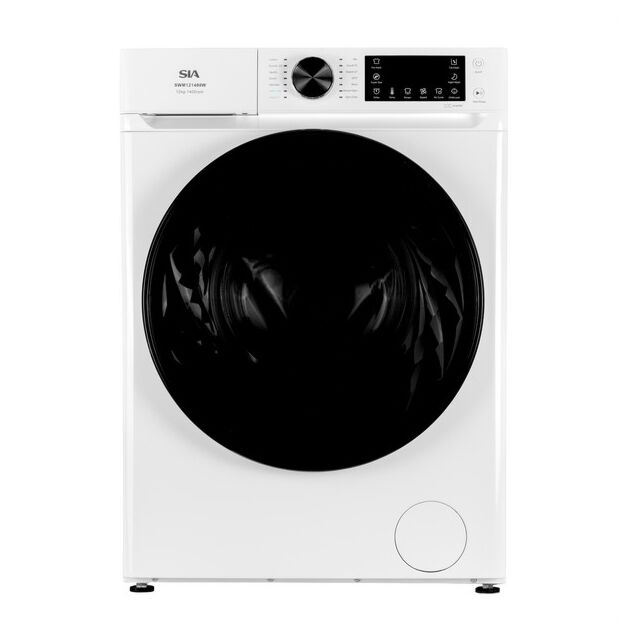 SIA 12kg Washing Machine - White - SWM121400W