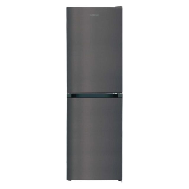 Statesman 55cm Fridge Freezer - Stainless Steel - F01754LFX