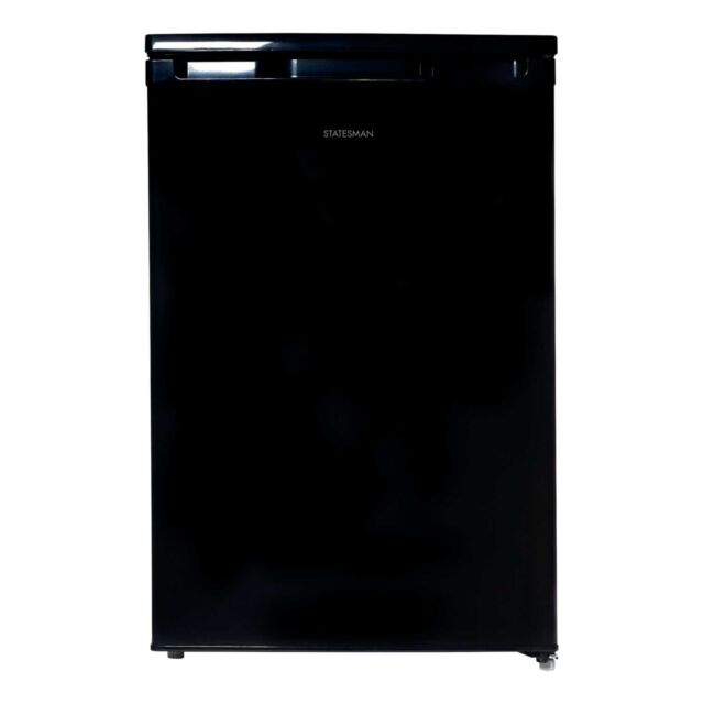 Statesman 55cm Undercounter Larder Fridge - Black - L255B