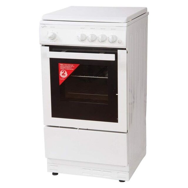 Statesman 50x50 Gas Cooker Mains - White - LEGACY50x50