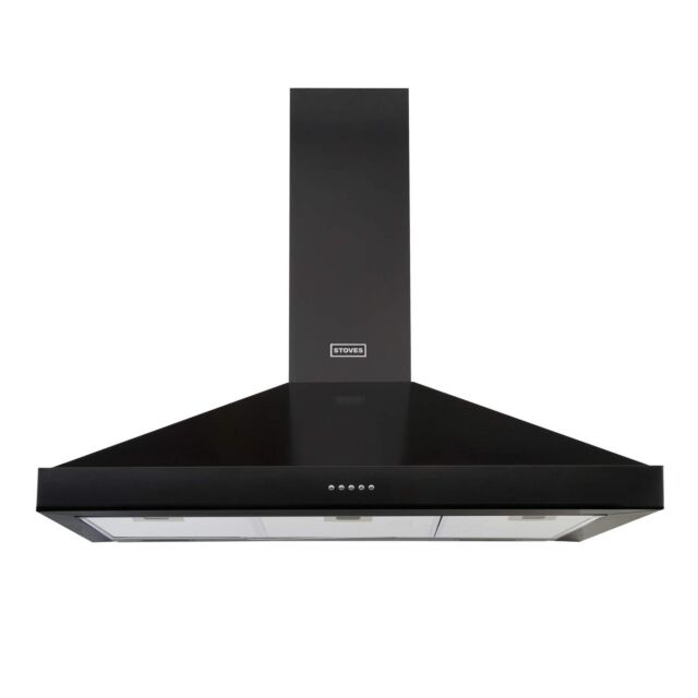 Stoves 100cm Chim Hood - Black - 444442861