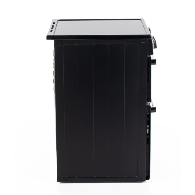 Tesla 60cm Double Oven Electric Cooker - Black - TMRC60B