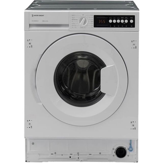 White Knight 8kg Integrated Washing Machine - ATBIWM814W