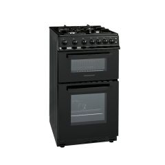 NordMende CTG52LPGBK 50cm Twin Cavity LPG Gas Cooker