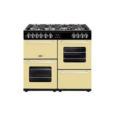 Belling Sandringham 100cm Dual Fuel Range Cooker - Cream - 444444113 (UK)
(UK)