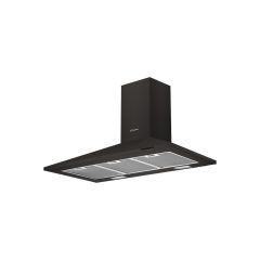 Candy 100cm Chimney Hood - Black - CCE100NN