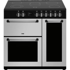 Creda 90cm Electric Range Cooker - Silver - C90RCCCS 