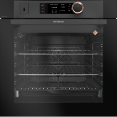 De Dietrich Built In Combi Multifunction Single Oven - Absolute Black - DOR7586A 