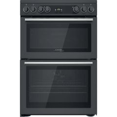 Hotpoint 60cm Double Oven Electric Cooker - Anthracite - CD67V9H2CA