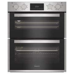 Hotpoint Double Under Oven - Stainless Steel - DUH10DIX
