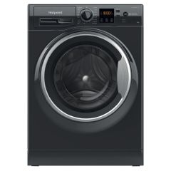 Hotpoint 10kg Washing Machine - Black - NSWM1046BSUK